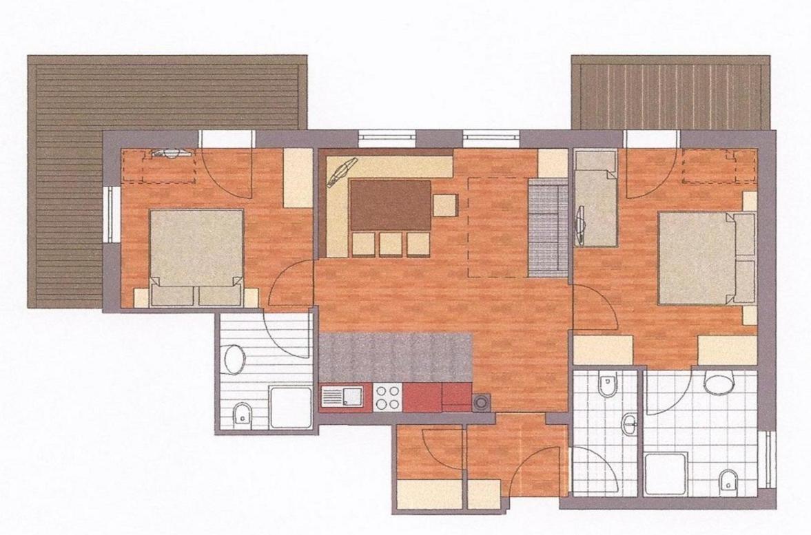 Appartement Tauernhof クライナル エクステリア 写真